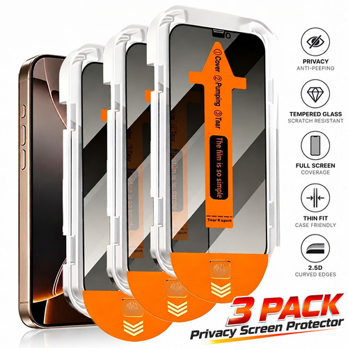 Privacy tempered glass - privacy,