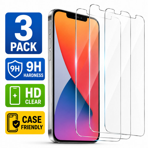 Pack tempered glass screen - tempered,