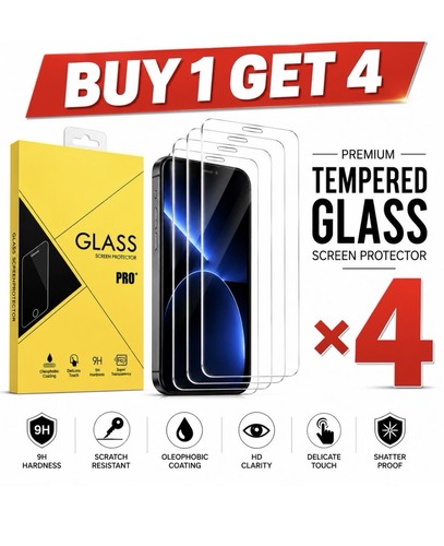 Tempered glass screen - tempered,