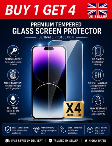 Tempered glass screen - tempered,