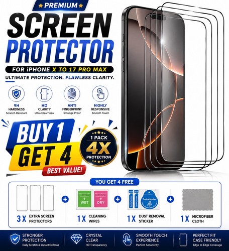 Tempered glass screen - tempered,