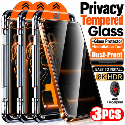 Privacy tempered glass screen - glass,