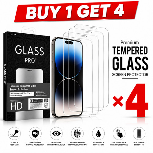 Tempered glass screen - glass,